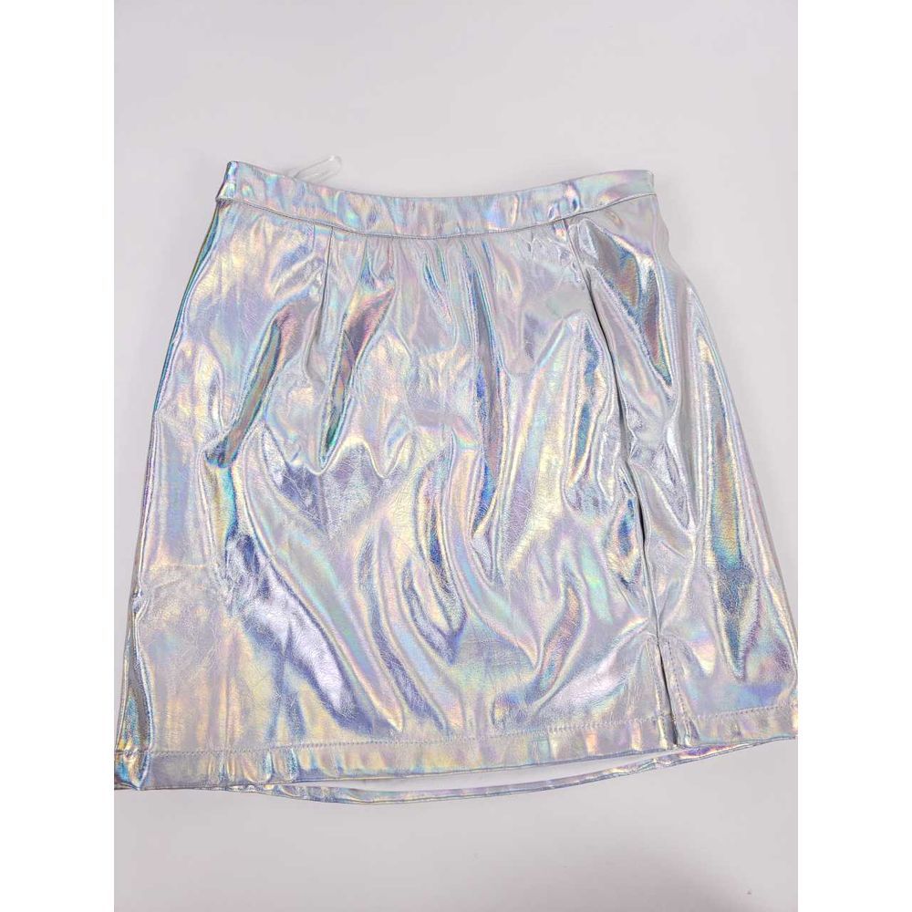 superdown Tamia Iridescent Faux Leather Mini Skirt - Picture 4 of 8